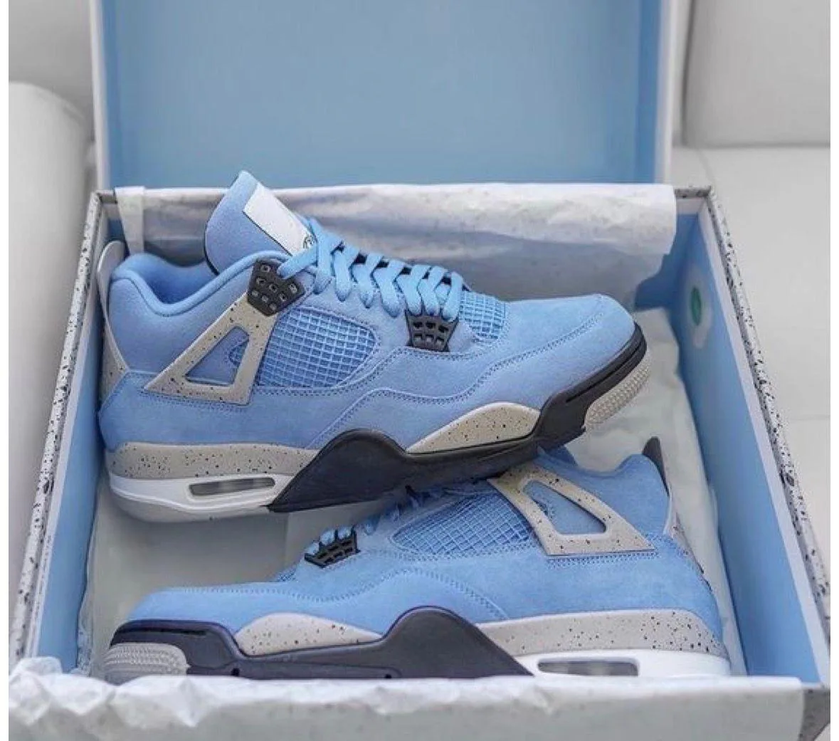Jordan Retro 4 Oreo Azul