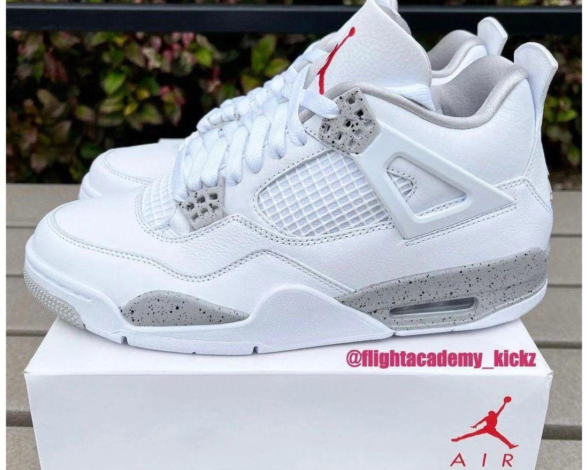 Jordan Retro 4 Oreo Blanca